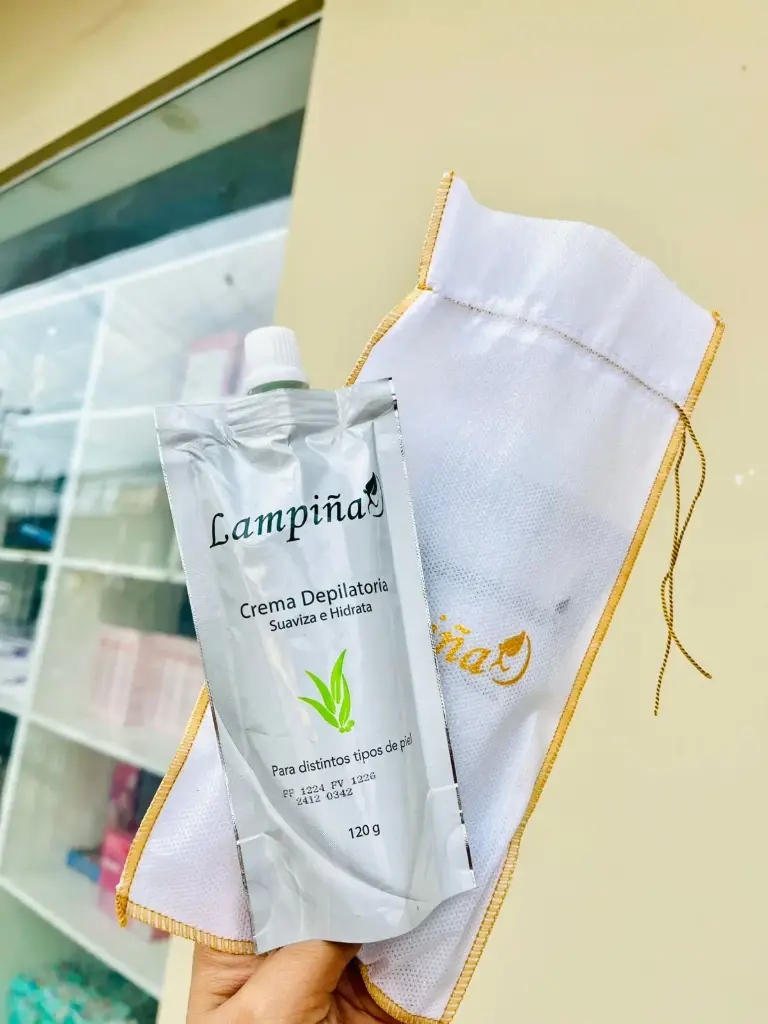 Crema depilatoria Lampiña 