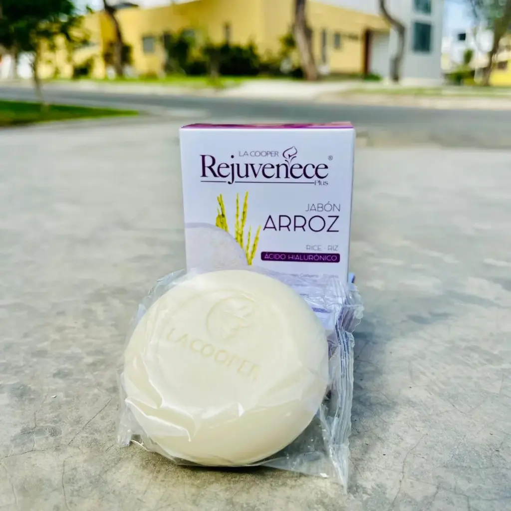 Jabón arroz La Cooper