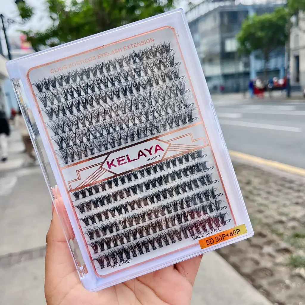 Pestañas Kelaya blister efecto rimel - 30P+40P