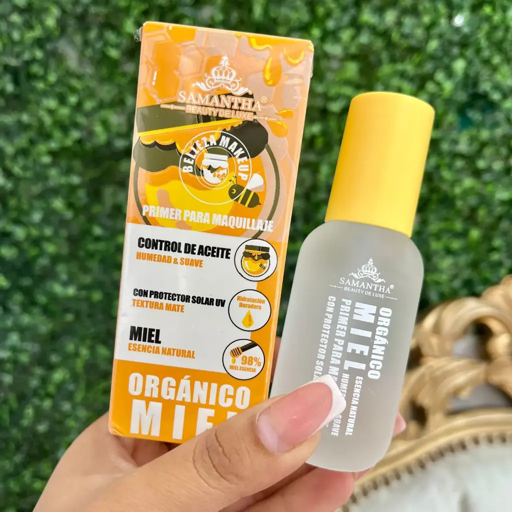 Primer Terciopelo Orgánico Miel Samantha KB-156