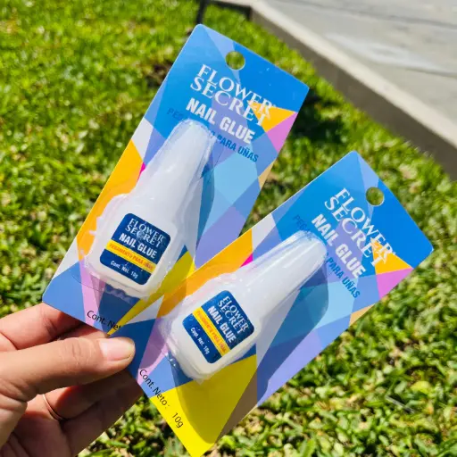 Pegamento uñas azul ZJJS12