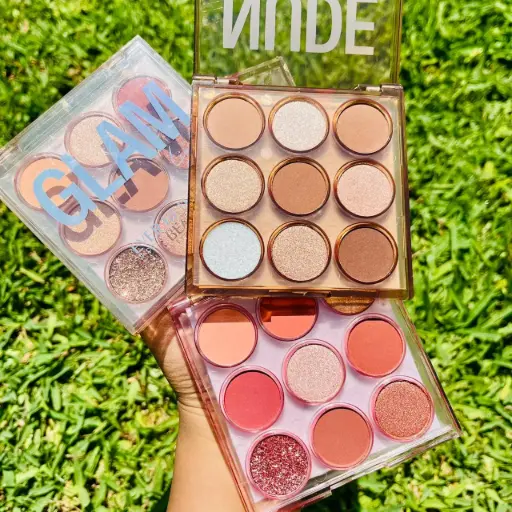 Paleta Glam - Rose - Nude X9 colores E.B 32106 