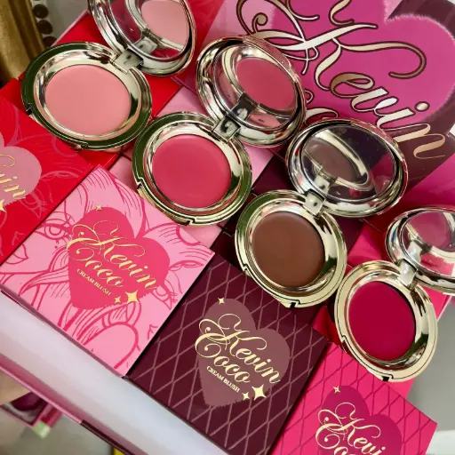 Rubor en crema corazon - KC1252