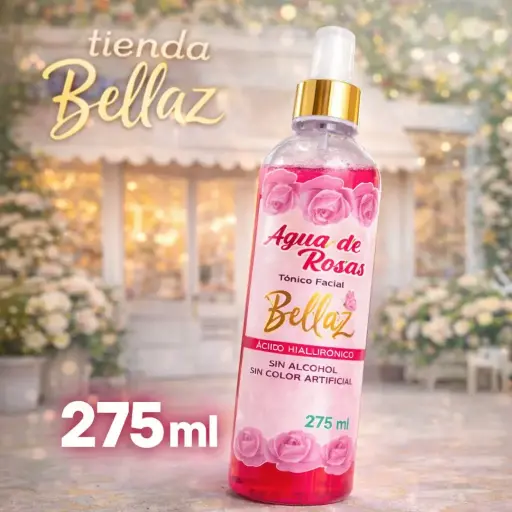 Agua de Rosas Bellaz Maxi 275 ml